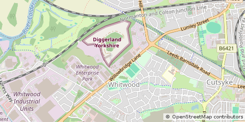 Map of Castleford