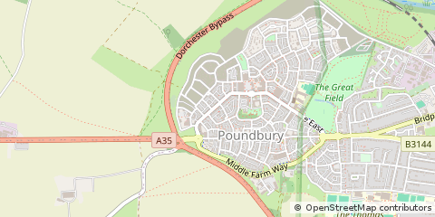 Map of Dorchester