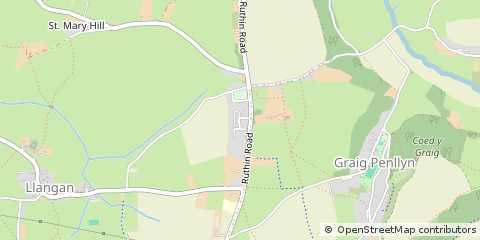 Map of Vale of Glamorgan