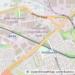 Map of South Shields