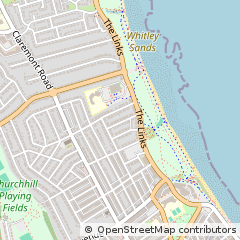 Map of Whitley BAY, Tyne and Wear
