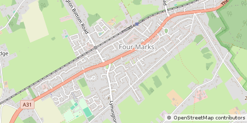 Map of Alton, Hampshire