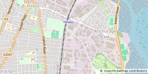 Map of Portsmouth, Hampshire