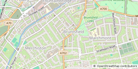 Map of Edinburgh