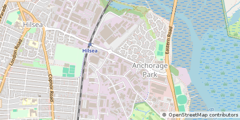Map of Portsmouth, Hampshire