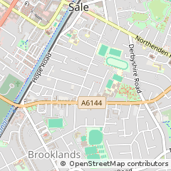Map of Sale, Cheshire