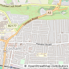Map of Portsmouth, Hampshire