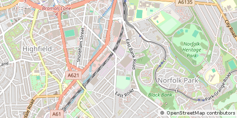 Map of Sheffield