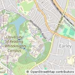 Map of Reading, Berks