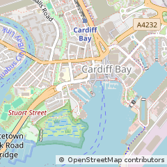 Map of South Glamorgan