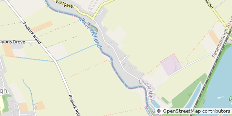 Map of Peterborough