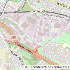 Map of Sheffield