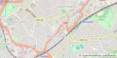 Map of Bristol