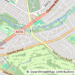 Map of Twickenham