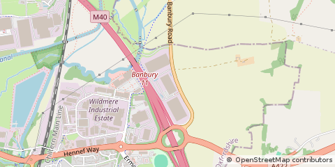 Map of Banbury