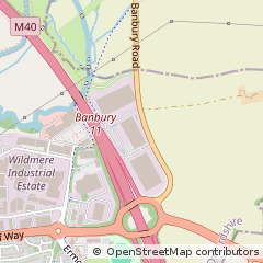 Map of Banbury