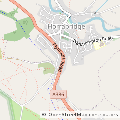 Map of Yelverton, Devon