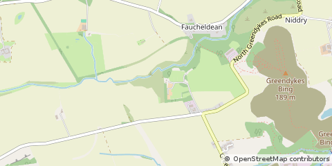 Map of Broxburn, West Lothian
