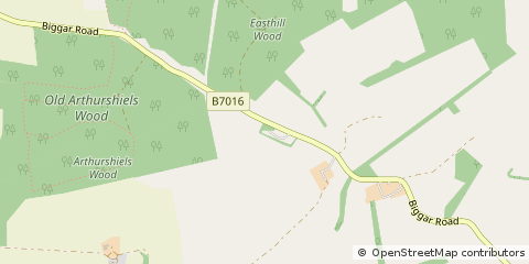 Map of Biggar