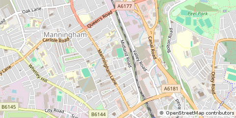 Map of Bradford