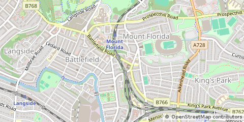 Map of Glasgow