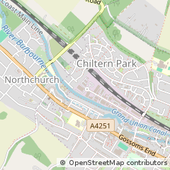 Map of Berkhamsted, Hertfordshire