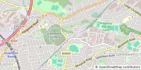 Map of Bristol