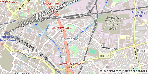 Map of Birmingham