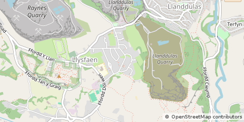 Map of Colwyn BAY