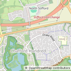Map of Grays, Essex