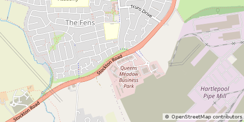 Map of Hartlepool