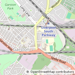 Map of Liverpool, Merseyside