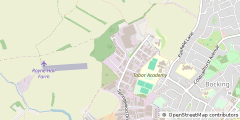 Map of Braintree, Essex