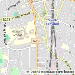 Map of Surrey