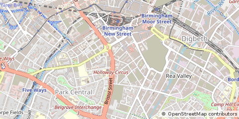 Map of Birmingham