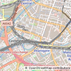 Map of Manchester, Greater Manchester