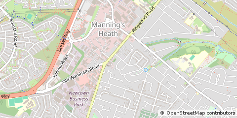 Map of Poole
