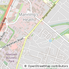 Map of Poole
