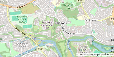 Map of Aberdeen