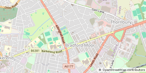 Map of Bradford