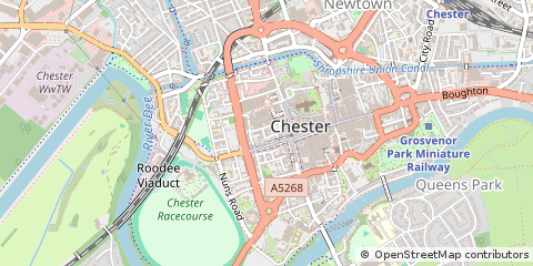 Map of Chester