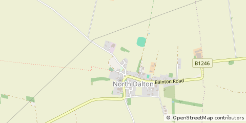 Map of Driffield, East Yorkshire