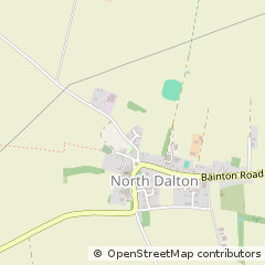 Map of Driffield, East Yorkshire