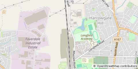 Map of Darlington
