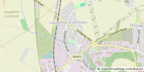Map of Sheffield