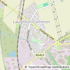 Map of Sheffield