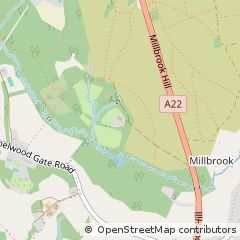Map of Nutley, East Sussex