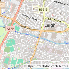 Map of Leigh