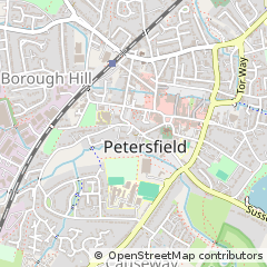 Map of Petersfield, Hampshire
