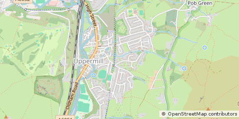 Map of Oldham